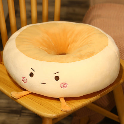 Loafi Toast Bread Floor Cushion – Cozy Kawaii Seat Pillow